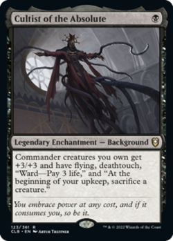 x1 Cultist of the Absolute R MTG Commander Legends: Battle for Baldur's Gate M/N - Image 1