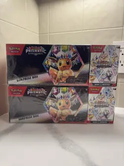 Pokemon Prismatic Evolutions surprise box and booster bundle Sam’s Club (x2) - Image 1