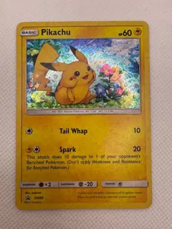 (LP-NM) Pikachu Holo SM86 Black Star Promo Pokemon TCG Card - Image 1