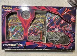 Eternatus VMAX Premium Collection Sealed Unopened Pokemon Sword & Shield TCG - Image 1