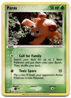 Paras Classic Collection Trading Card Game Classic 004/034 NM Pokemon - Image 1