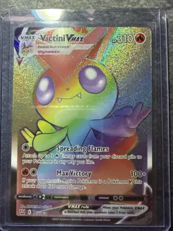 Victini Vmax - 165/163 - Full Art Hyper Rare - Battle Styles - Pokemon Card - Image 1