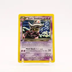 Dark Slowking - 20/105 Neo Destiny 1st Edition Rare Pokemon - NM/LP - Image 1