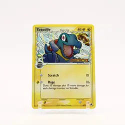 Totodile - 67/101 Dragon Frontiers Reverse Holo Pokemon - NM/LP - Image 1