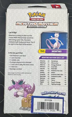 Set of 2 Pokemon XY Evolutions Theme Deck MEWTWO/ PIKACHU -Factory Sealed- - Image 3