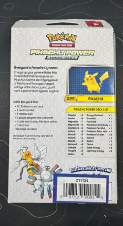Set of 2 Pokemon XY Evolutions Theme Deck MEWTWO/ PIKACHU -Factory Sealed- - Image 5