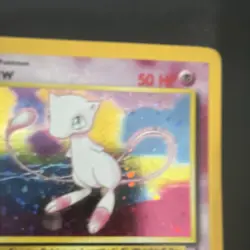 Pokemon TCG Mew 09/53 Wotc Promo Holo Basic Psychic 50 HP Psywave - Image 2