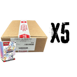 Lot of 5 Pokemon TCG: Prismatic Evolutions Booster Bundle Sealed Case - Image 1