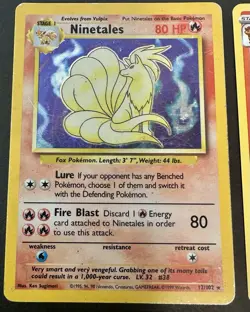 Pokemon Ninetales Lot Base 12/102 Japanese 038 Sword 23/232 Shadows 28/147 Swirl - Image 3