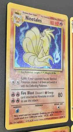 Pokemon Ninetales Lot Base 12/102 Japanese 038 Sword 23/232 Shadows 28/147 Swirl - Image 4