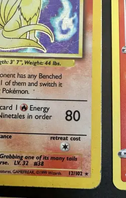 Pokemon Ninetales Lot Base 12/102 Japanese 038 Sword 23/232 Shadows 28/147 Swirl - Image 5