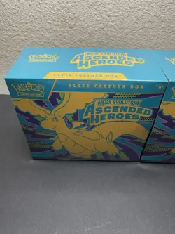 Lot of 4 Pokemon Mega Evolution Ascended Heroes Elite Trainer Box ETB SEALED - Image 2