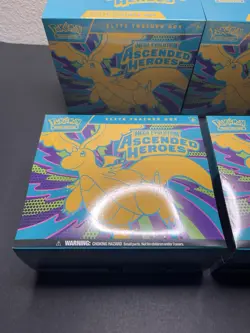 Lot of 4 Pokemon Mega Evolution Ascended Heroes Elite Trainer Box ETB SEALED - Image 4
