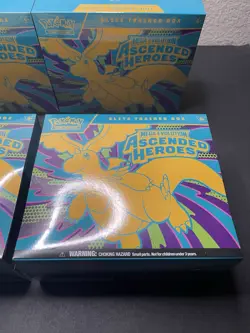 Lot of 4 Pokemon Mega Evolution Ascended Heroes Elite Trainer Box ETB SEALED - Image 5
