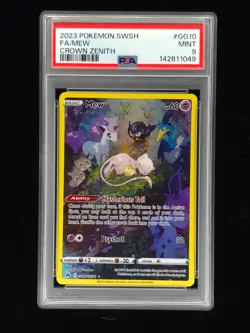 Mew GG10 Pokemon Crown Zenith PSA 9 🔥🔥🔥 - Image 1
