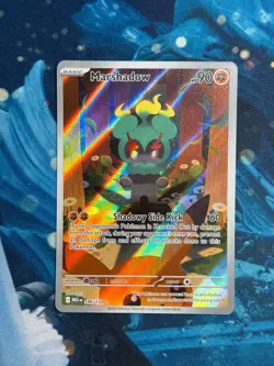 Pokemon 2025 Marshadow 146/132 Mega Evolutions Illustration Rare NM - Image 1