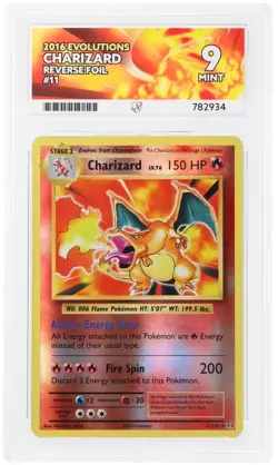 Charizard - 11/108 - Reverse Holo - Pokemon XY Evolutions - ACE 9 - Image 1