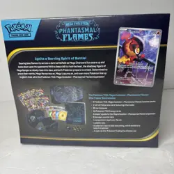 Pokemon Mega Evolution Phantasmal Flames Elite Trainer Box Sealed - Image 3