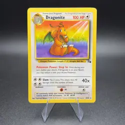 Pokemon Dragonite 19/62 Fossil Regular - NM - Image 1