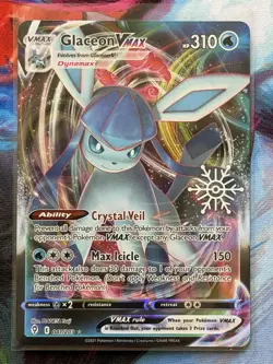 Pokemon TCG Glaceon VMAX Evolving Skies 041/203 Holo Ultra Rare NM - Image 1