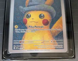 Pokemon Card "Pikachu with Grey Felt Hat" (Van Gogh Pikachu) Promotional Card - Image 4
