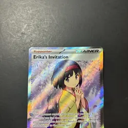 Pokemon Erika's Invitation 196/165 Pokemon 151 Full Art NM/M - Image 3