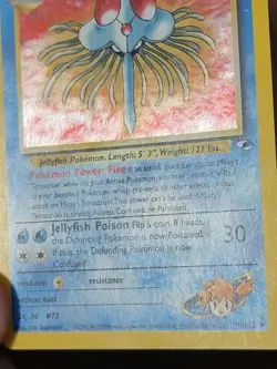 Pokemon TCG Misty's Tentacruel 010/132 Gym Heroes Holo - Image 4
