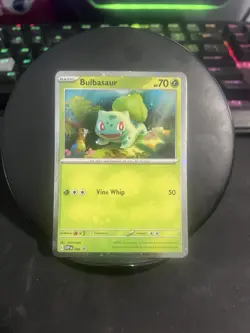 Pokemon 151 Cosmos Holo Starter Set Bulbasaur Charmander Squirtle NM SVP - Image 2