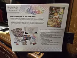 Pokemon Scarlett & Violet Prismatic Evolutions Elite Trainer Box - Image 2