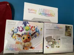 Pokemon Prismatic Evolutions Elite Trainer Box ETB New Sealed - Image 1
