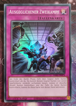 Ausgeglichener Zweikampf RA01-DE074 Super Rare 1.Auflage DEUTSCH NM Yu-Gi-Oh! - Image 1