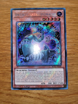 Yugioh Antiker Antriebsdrache BLTR-DE048 Secret Rare Deutsch 1. Auflage - Image 1