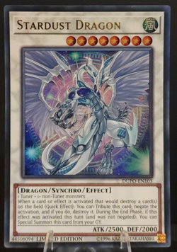 Stardust Dragon DUPO-EN103 Ultra Rare (Limited Ed) - YuGiOh - Duel Power (NM) - Image 1