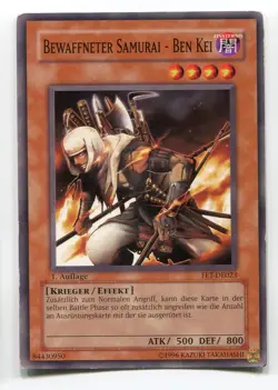 Yu-Gi-Oh! PLAYED/POOR Bewaffneter Samurai Ben Kai Common - Image 1