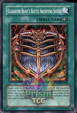 Gladiator Beast's Battle Archfiend Shield PTDN-EN060 Yugioh - Image 1