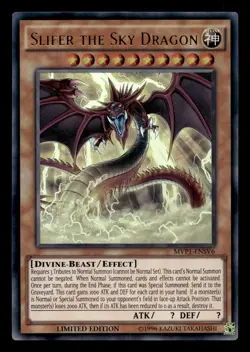 Slifer the Sky Dragon MVP1-ENSV6 Dark Side of Dimensions Yu-Gi-Oh NM - Image 1