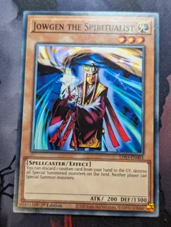 Yugioh - Jowgen the Spiritualist *Common* LDS3-EN003 - Image 1