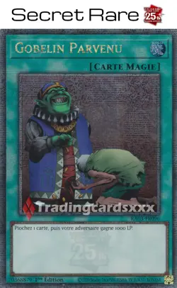 Yu-Gi-Oh! Gobelin Parvenu : QCR RA03-FR096 - Image 1