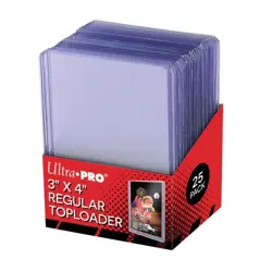 Ultra Pro / Card 3'' x 4'' Regular Toploader (25 pezzi) Magic Pokemon Yugioh - Image 1