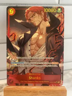 One Piece CCG PRB-01 The Best - Shanks OP01-120 ENG Alt Art - Image 1