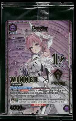 Dorothy NIK-1-042 WINNER - Union Arena TCG Promo SEALED - Image 1
