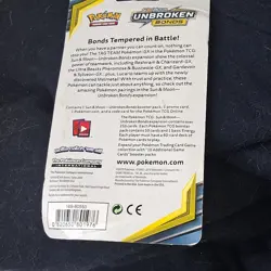 Pokemon Sun & Moon Unbroken Bonds Booster Pack Pikachu Promo Card & Coin - Image 2