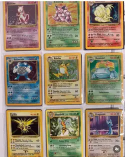 Vintage Pokemon Cards 1999 WOTC Cards! Charizard! Pikachu! Eevee! 1st Edition! - Image 1