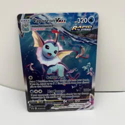 Vaporeon VMAX SWSH182 SWSH: Sword & Shield Promo Cards Holo NM - Image 1