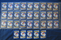 Pokemon Cards Complete Fossil Common and Uncommon Card Set LP/NM - Image 2