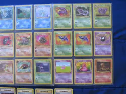 Pokemon Cards Complete Fossil Common and Uncommon Card Set LP/NM - Image 4