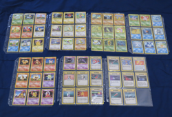 Pokemon Cards Complete Base Common Uncommon Rares Card Set LP/NM - Image 1