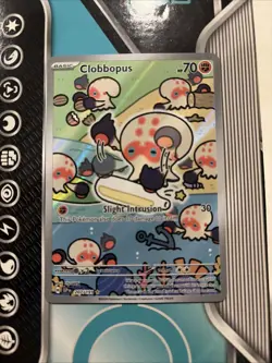 Clobbopus Holo Illustration Rare Card 207/191SV08 Surging Sparks - Image 1