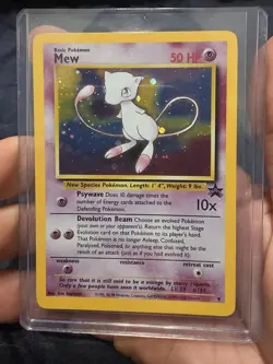 Mew Holo Black Star Promo Card 9/53 LP/NM - Image 1