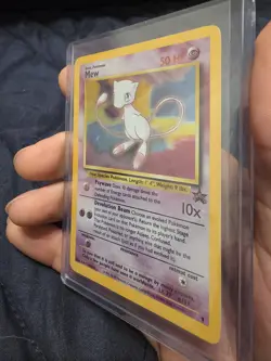 Mew Holo Black Star Promo Card 9/53 LP/NM - Image 2